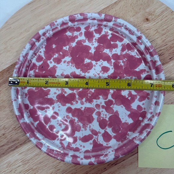 Vintage Bennington Potters Pink Agate Salad Plate 7.5" - Picture 2 of 9